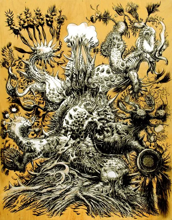 Dibujos a tinta de Juan Escudero | VastArt