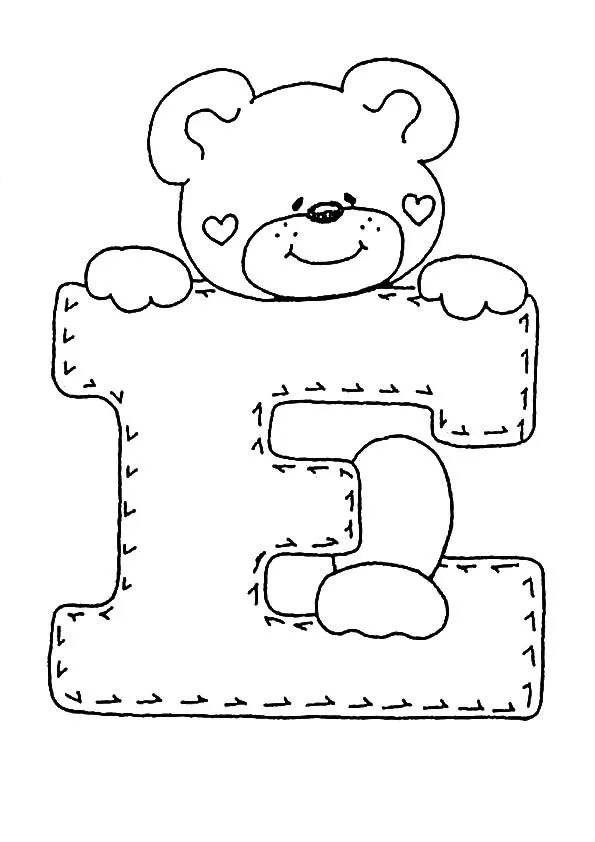Dibujos para todo: Dibujos abecedario de osos Dibujos para todo: Dibujos abecedario de osos