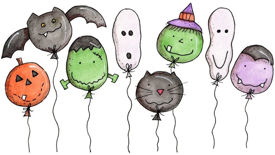 Dibujos para todo: Dibujos de Halloween a color