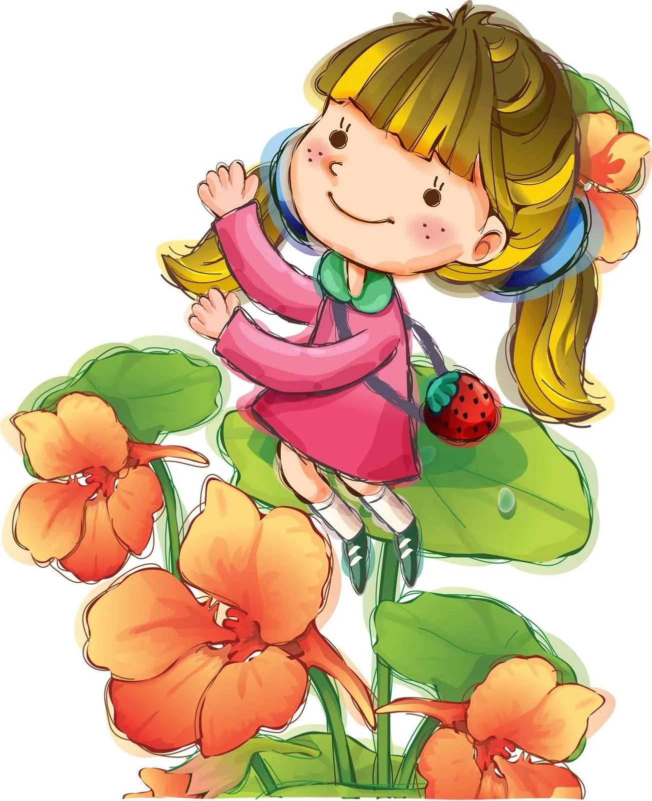 Niños tiernos dibujos - Imagui