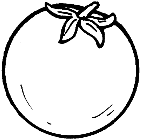 Dibujos de Tomates para colorear - Páginas para imprimir y ...