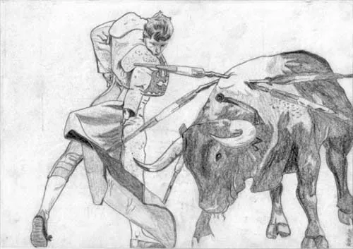DIBUJOS / torero.jpg