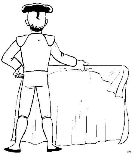 Imagenes de toreros para colorear - Imagui