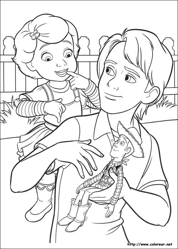 Dibujos de Toy Story 3 para colorear en Colorear.net Dibujos de Toy Story 3 para colorear en Colorear.net