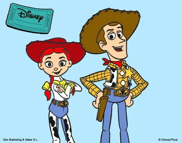 Dibujos de Toy Story para Colorear - Dibujos.net Dibujos de Toy Story para Colorear - Dibujos.net