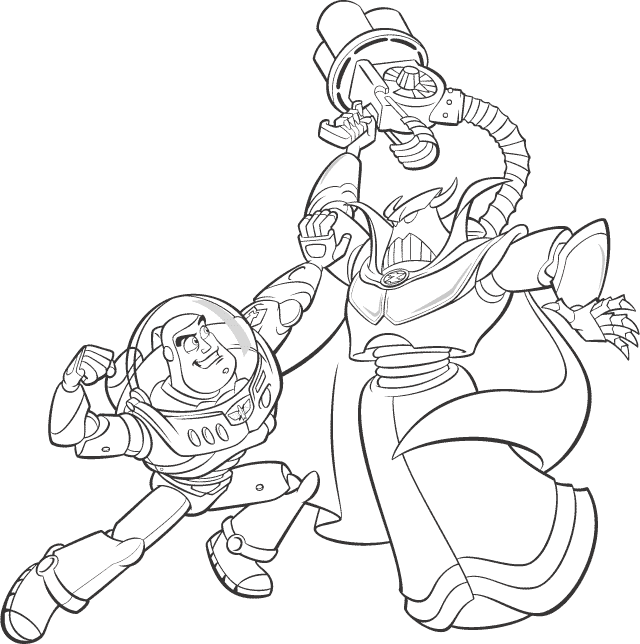Woody y buzz Lightyear PARA COLOREAR - Imagui