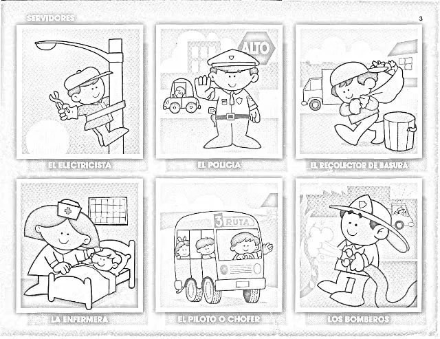 90 FIGURITAS DE OFICIOS PARA COLOREAR (INFANTIL) « PARA JEFATURAS ... 90 FIGURITAS DE OFICIOS PARA COLOREAR (INFANTIL) « PARA JEFATURAS ...