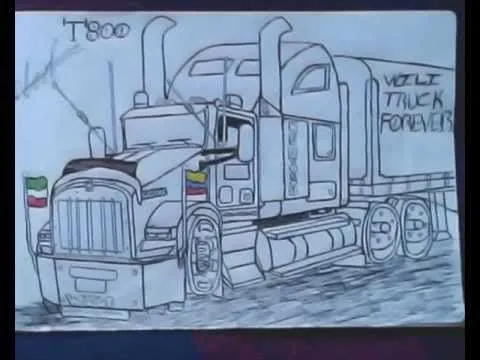 DIBUJOS TRACTOMULAS - YouTube