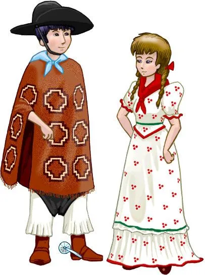 Trajes tipicos del ecuador para colorear - Imagui