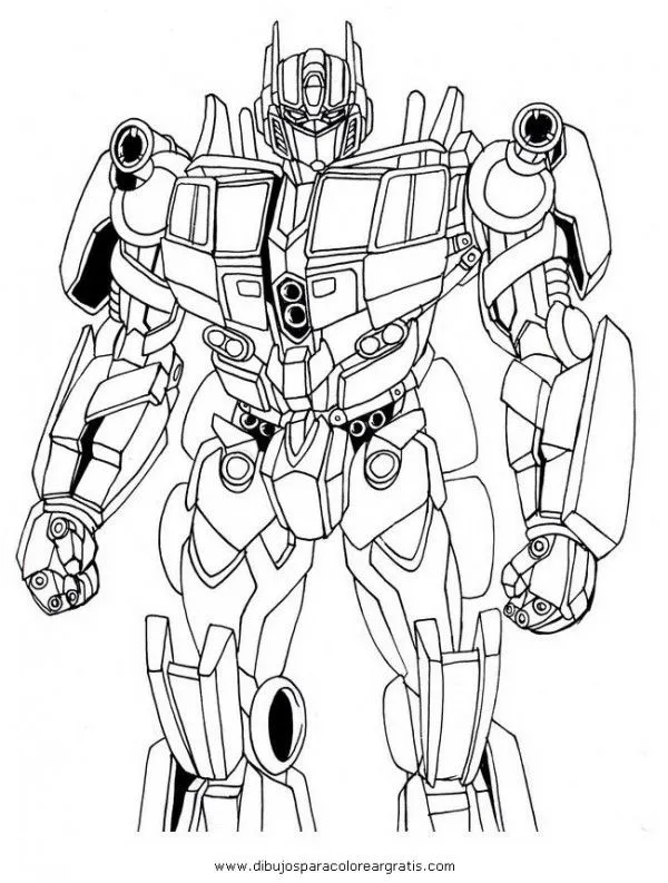 Dibujos de Transformers para colorear | Colorear imágenes