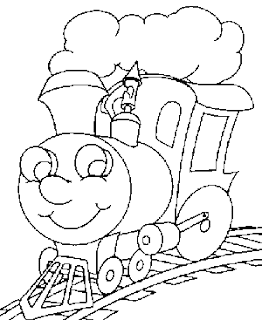 Dibujos de tren para colorear - Imagui