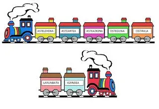 Dibujos de trenes con vagones - Imagui