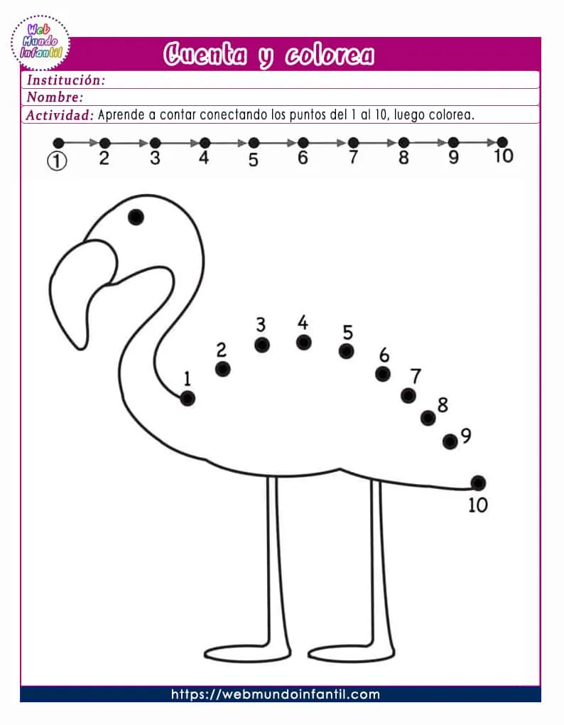 dibujos para unir puntos y colorear para preescolar dibujos para unir puntos y colorear para preescolar