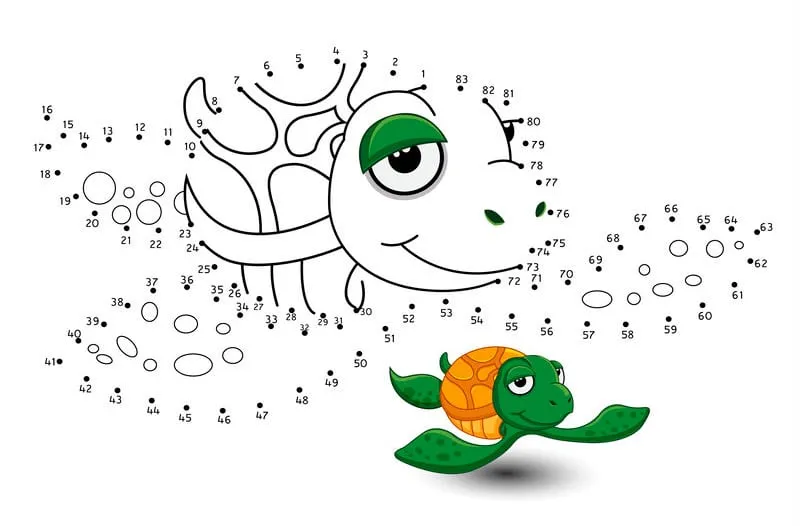 Dibujos de unir puntos para imprimir y jugar con los niños - Etapa Infantil Dibujos de unir puntos para imprimir y jugar con los niños - Etapa Infantil