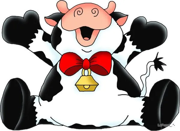 Dibujos a color para imprimir de vaca - Imagui