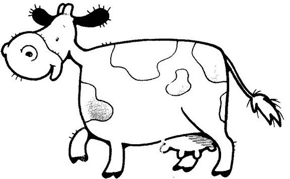 DIBUJOS DE VACA LECHERA
