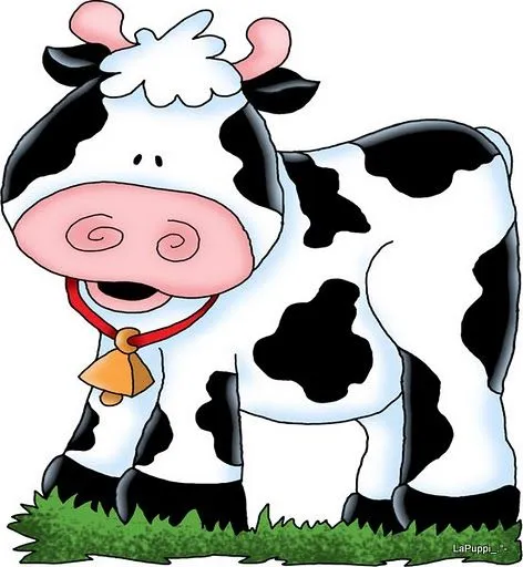 5 vacas caricatura - Imagui