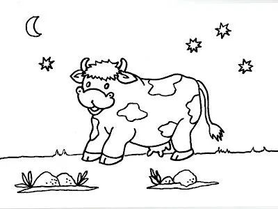 Dibujos de vacas para colorear e imprimir - Imagui Dibujos de vacas para colorear e imprimir - Imagui