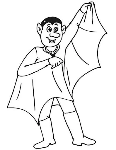 DIBUJOS DE VAMPIROS PARA COLOREAR | Dibujos para colorear