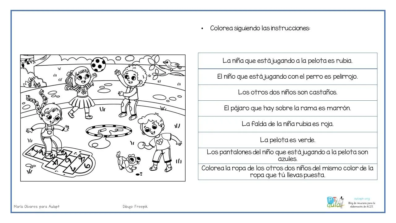 Dibujos de verano para colorear según instrucciones - Aula PT Dibujos de verano para colorear según instrucciones - Aula PT