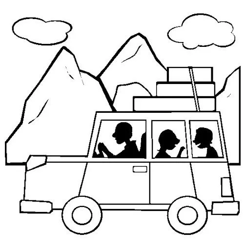 DIBUJOS DE VIAJES Y VIAJEROS PARA COLOREAR | FICHAS PARA PINTAR ... DIBUJOS DE VIAJES Y VIAJEROS PARA COLOREAR | FICHAS PARA PINTAR ...