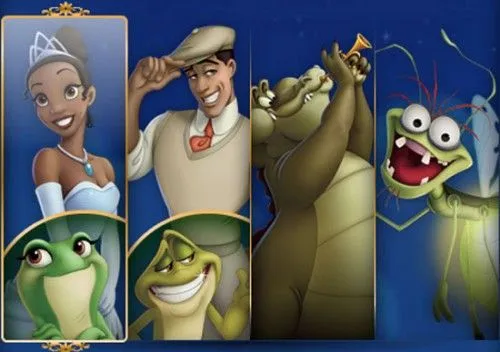 Los dibujos de una vida - Tiana y el sapo