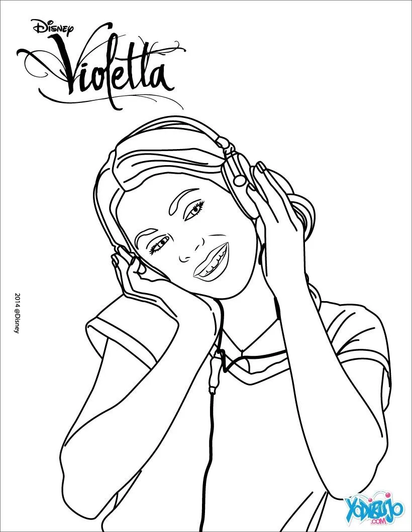 Dibujos de VIOLETTA para colorear : Imprimir y pintar 7 dibujos de ... Dibujos de VIOLETTA para colorear : Imprimir y pintar 7 dibujos de ...