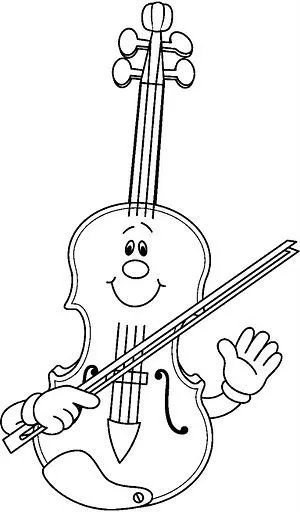 DIBUJOS DE VIOLINES PARA COLOREAR | Dibujos para colorear DIBUJOS DE VIOLINES PARA COLOREAR | Dibujos para colorear