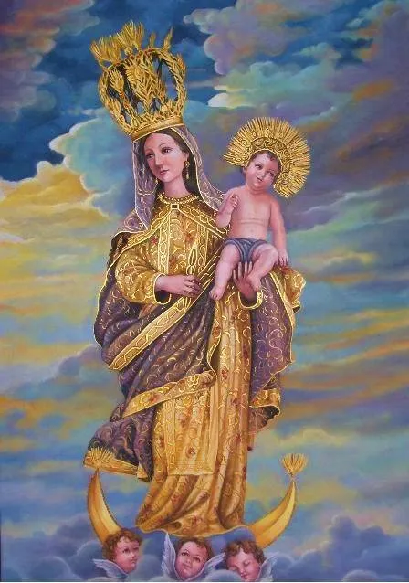 Virgen de la candelaria dibujos - Imagui