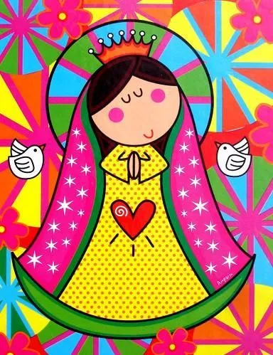 Dibujos de la virgencita Distroillers | Mimundomanual Dibujos de la virgencita Distroillers | Mimundomanual