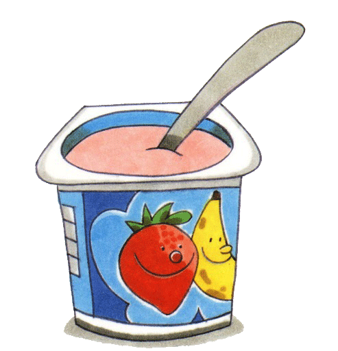 Yogurt para colorear - Imagui