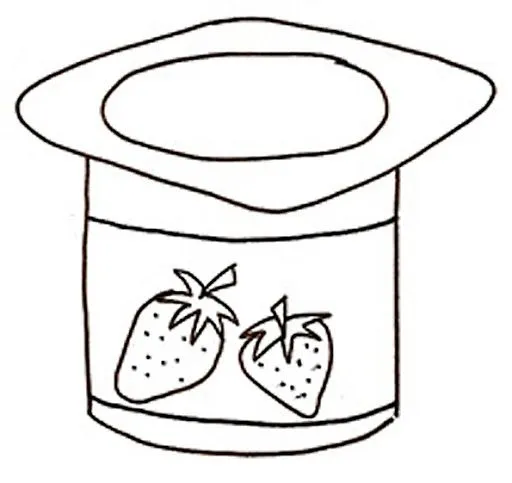 Dibujos de yogurt para colorear - Imagui