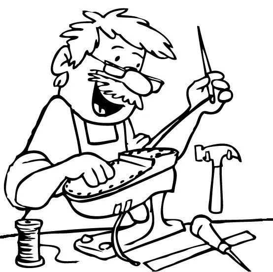 Dibujos de zapateros para colorear | Colorear imágenes Dibujos de zapateros para colorear | Colorear imágenes