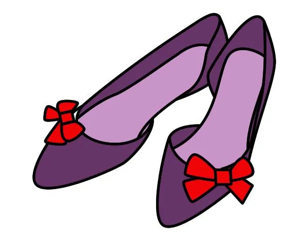 Dibujos de Zapatos para Colorear - Dibujos.net