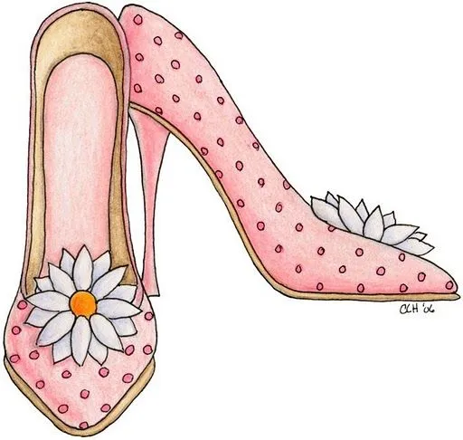 Dibujos zapatos tacon para imprimir-Imagenes y dibujos para imprimir