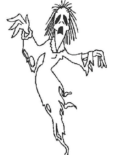 DIBUJOS DE ZOMBIS PARA PINTAR