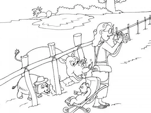 Dibujos de un zoologico para colorear - Imagui Dibujos de un zoologico para colorear - Imagui
