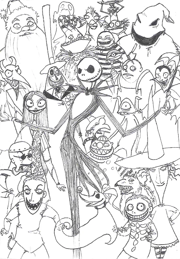 ▷▷ Dibujosfaciles.es - Dibujos de Halloween para colorear ▷▷ Dibujosfaciles.es - Dibujos de Halloween para colorear