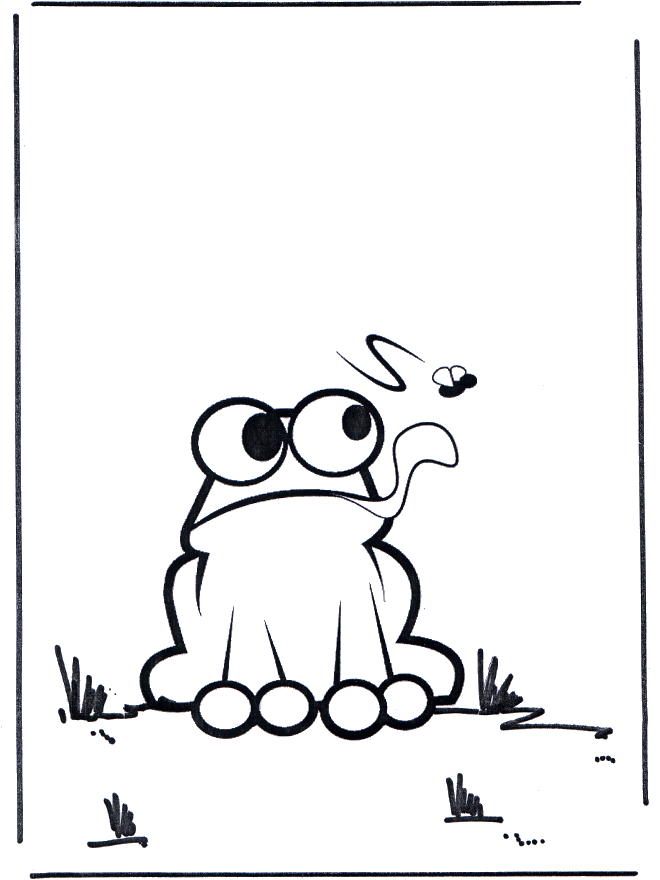 Dibujos.org / Animales / Animales acuáticos / Rana Dibujos.org / Animales / Animales acuáticos / Rana
