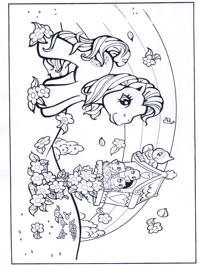 Dibujos.org / Dibujos Infantiles / Animales / My little pony 1