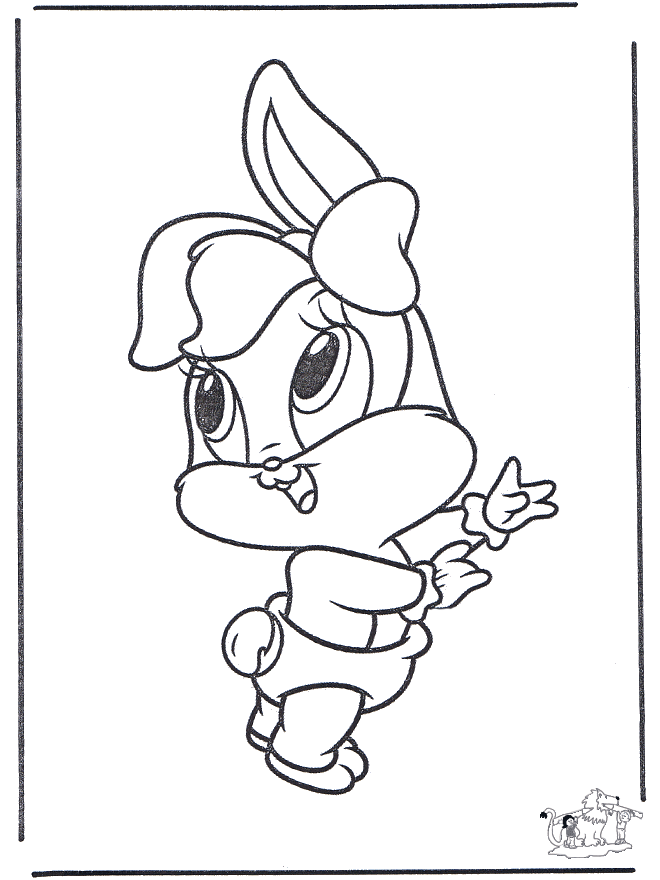 Dibujos.org / Dibujos Infantiles / Animales / Conejita bebé