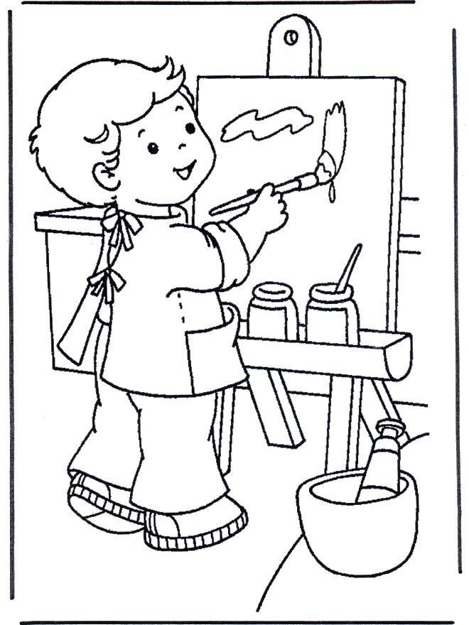 Dibujos.org / Dibujos Infantiles / Niños / Pintar sobre lienzo Dibujos.org / Dibujos Infantiles / Niños / Pintar sobre lienzo