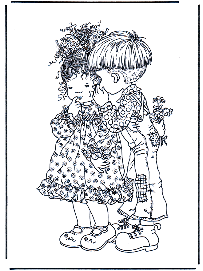 Dibujos.org / Diversos / Sarah Kay / Niño y niña Dibujos.org / Diversos / Sarah Kay / Niño y niña