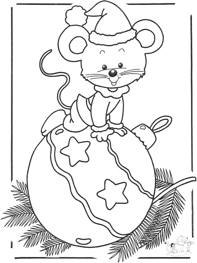 Dibujos.org / Navidad / Pinta la Navidad / Ratón navideño Dibujos.org / Navidad / Pinta la Navidad / Ratón navideño
