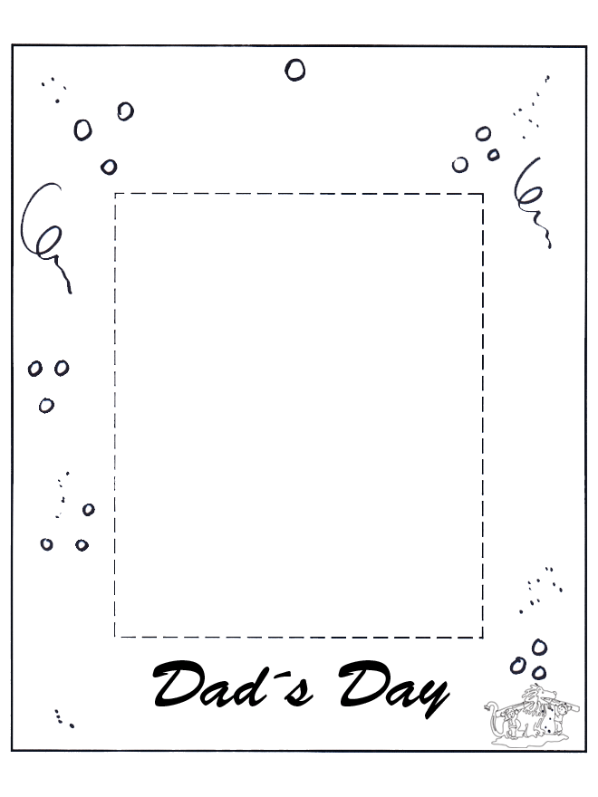 Dibujos.org / Temas / Día del Padre / Marco para padre Dibujos.org / Temas / Día del Padre / Marco para padre