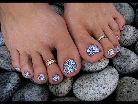 Diceño d uñas para pies PlayList