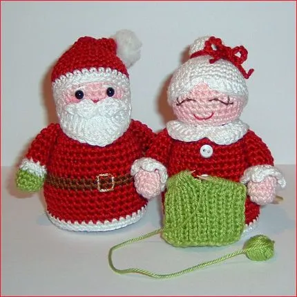 Papa Noel Crochet Patrones | How to Crochet for Beginners