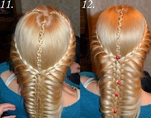 Trenzas hermosas para fiestas ~ Manoslindas.com