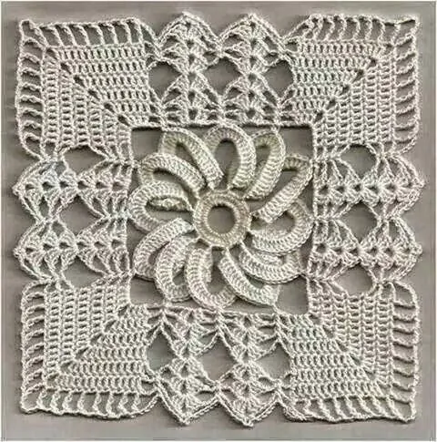 Granny muy delicado / patrones gratis | Crochet y Dos agujas Granny muy delicado / patrones gratis | Crochet y Dos agujas