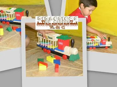 Didácticos de Madera Z &amp; C: Niños de 2 a 4 años